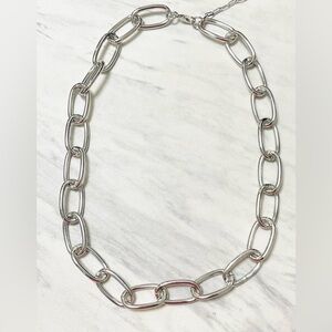 - Anita K paperclip Statement Necklace